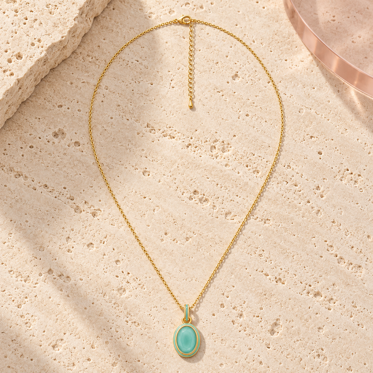 Laguna Amazonite Necklace by Bloomy
