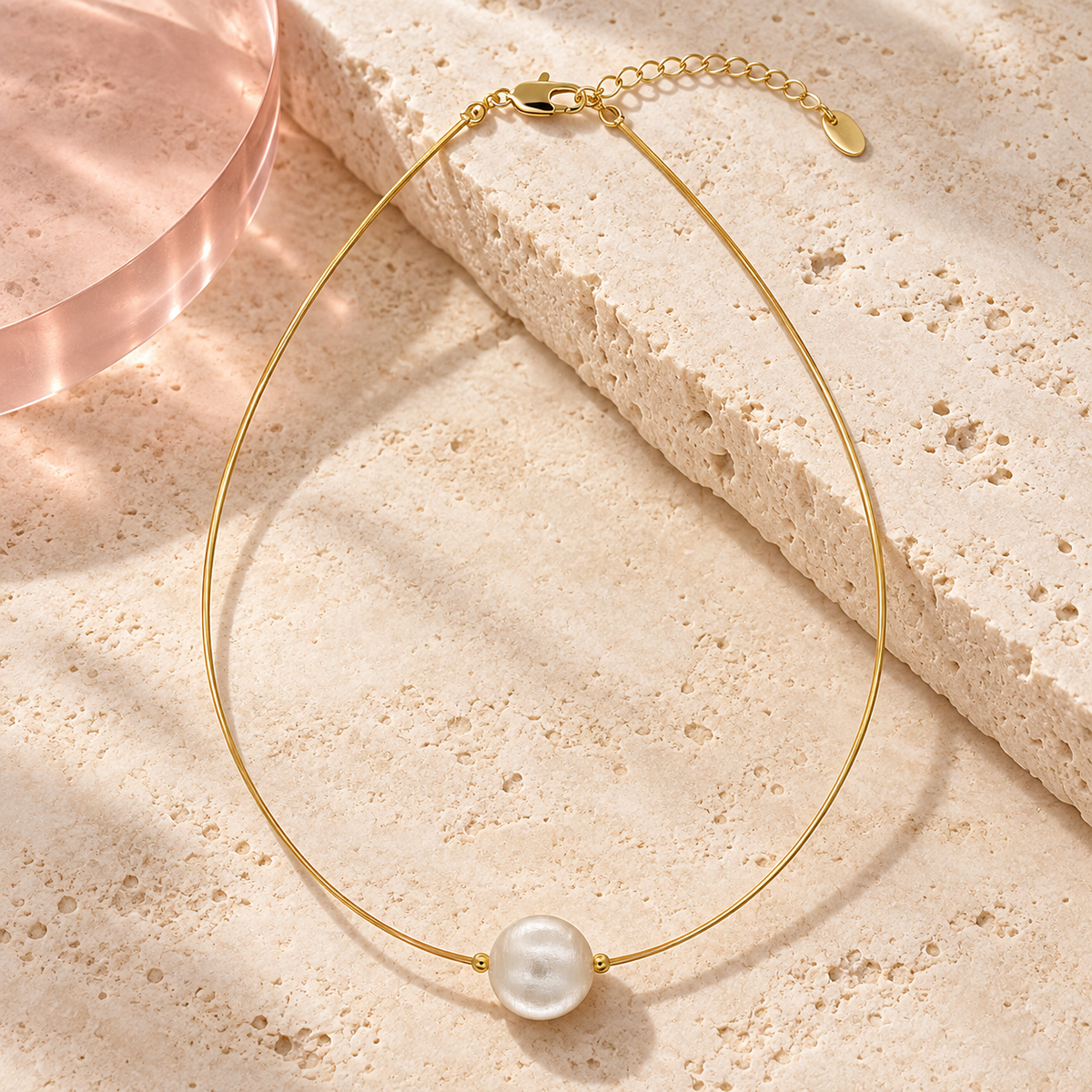 Solène Pearl Necklace by Bloomy