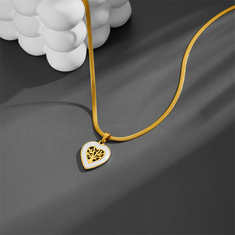 18K gold-plated necklace by bloomy — UAE summer jewelry care