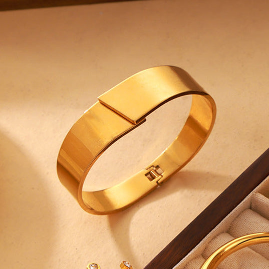 Statement Gold Bracelet Collection