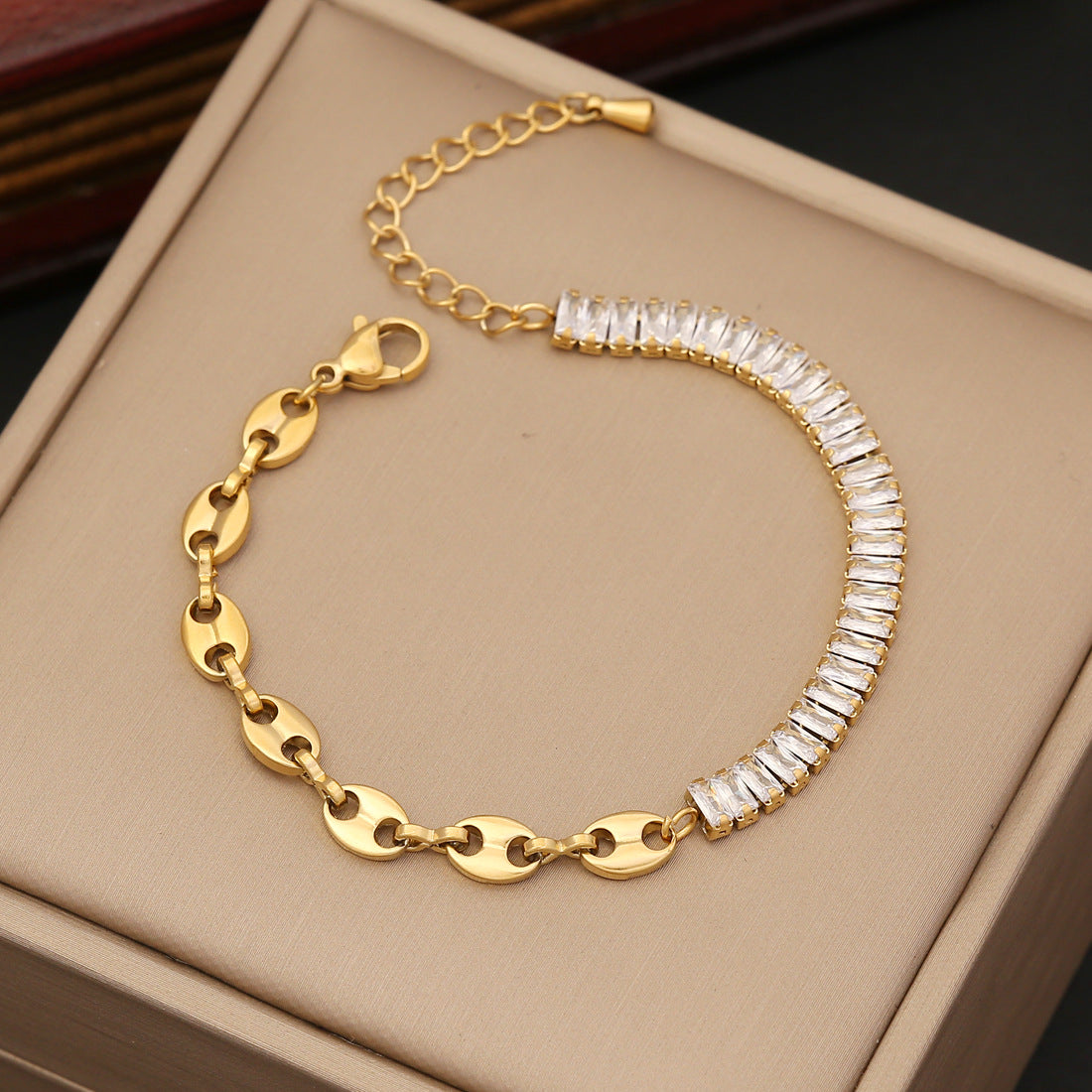Crystal Chain Elegance Jewelry Set