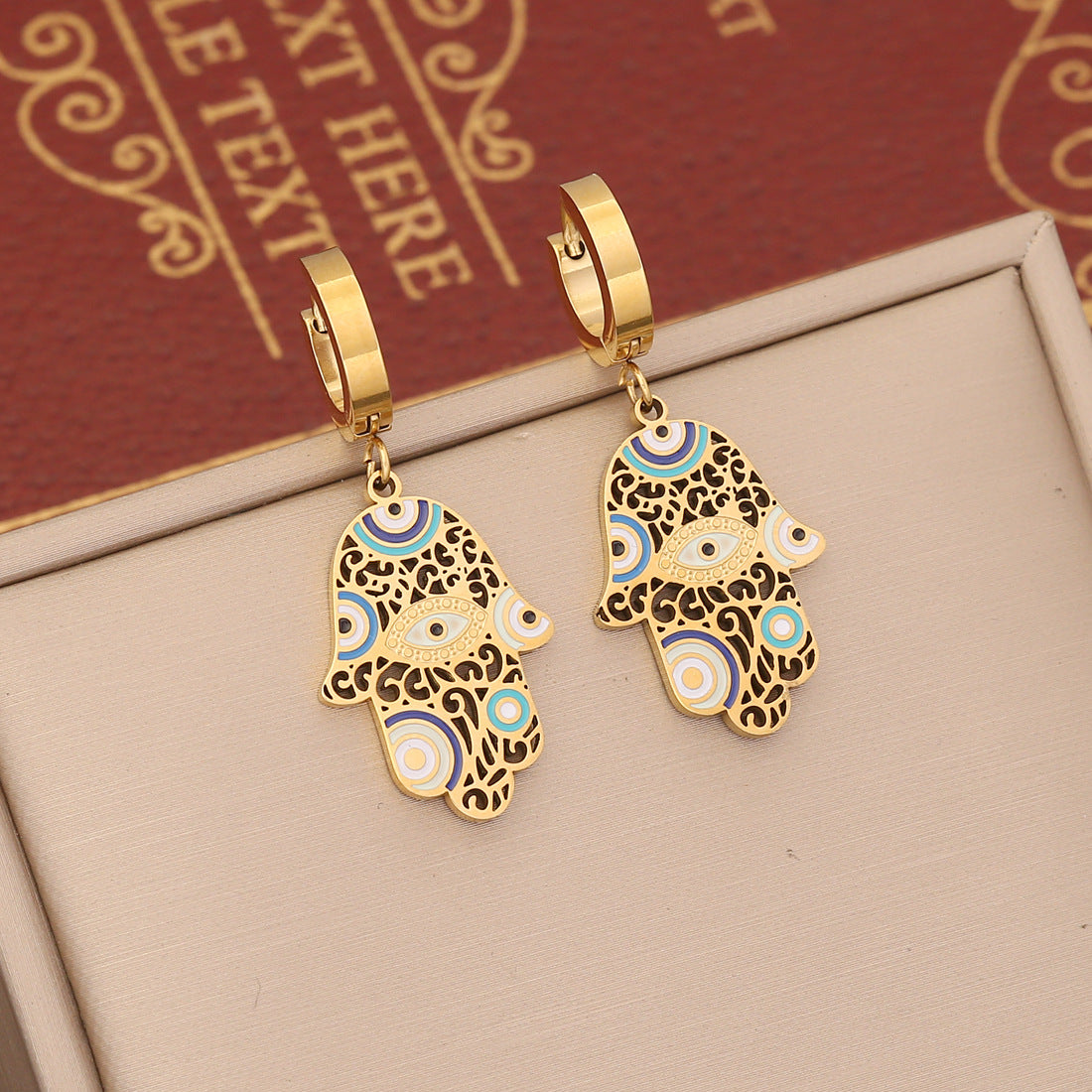 Hamsa Protection Jewelry Set