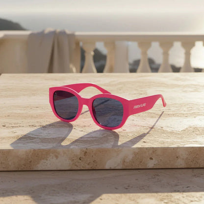 One Night Stand pink sunglasses lifestyle image