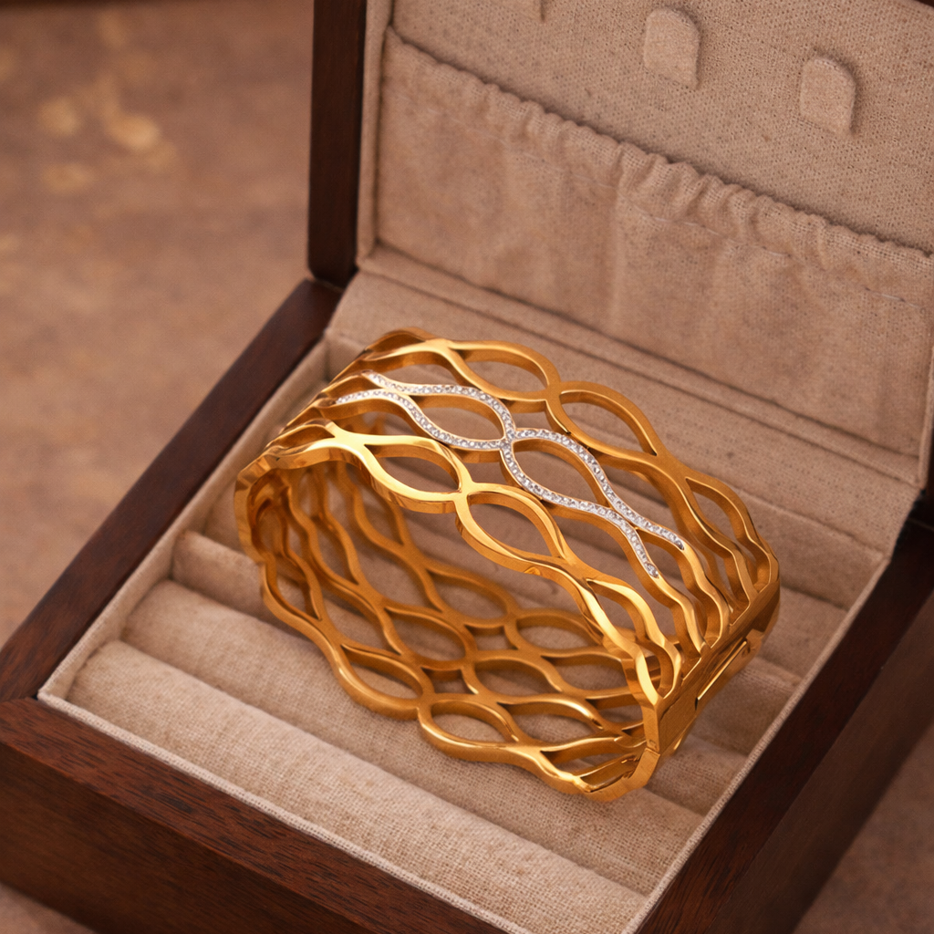 Statement Gold Bracelet Collection