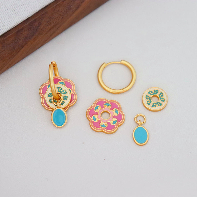 Turquoise Bloom Earrings