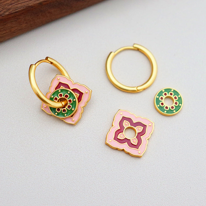 Lilac Bloom Earrings