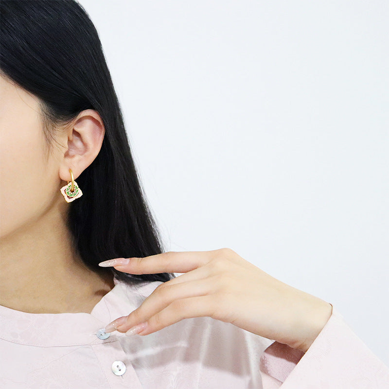 Lilac Bloom Earrings