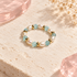 Aqua Pearl Rhythm Ring design by Bloomy