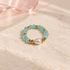Aqua Pearl Spark Ring design by Bloomy