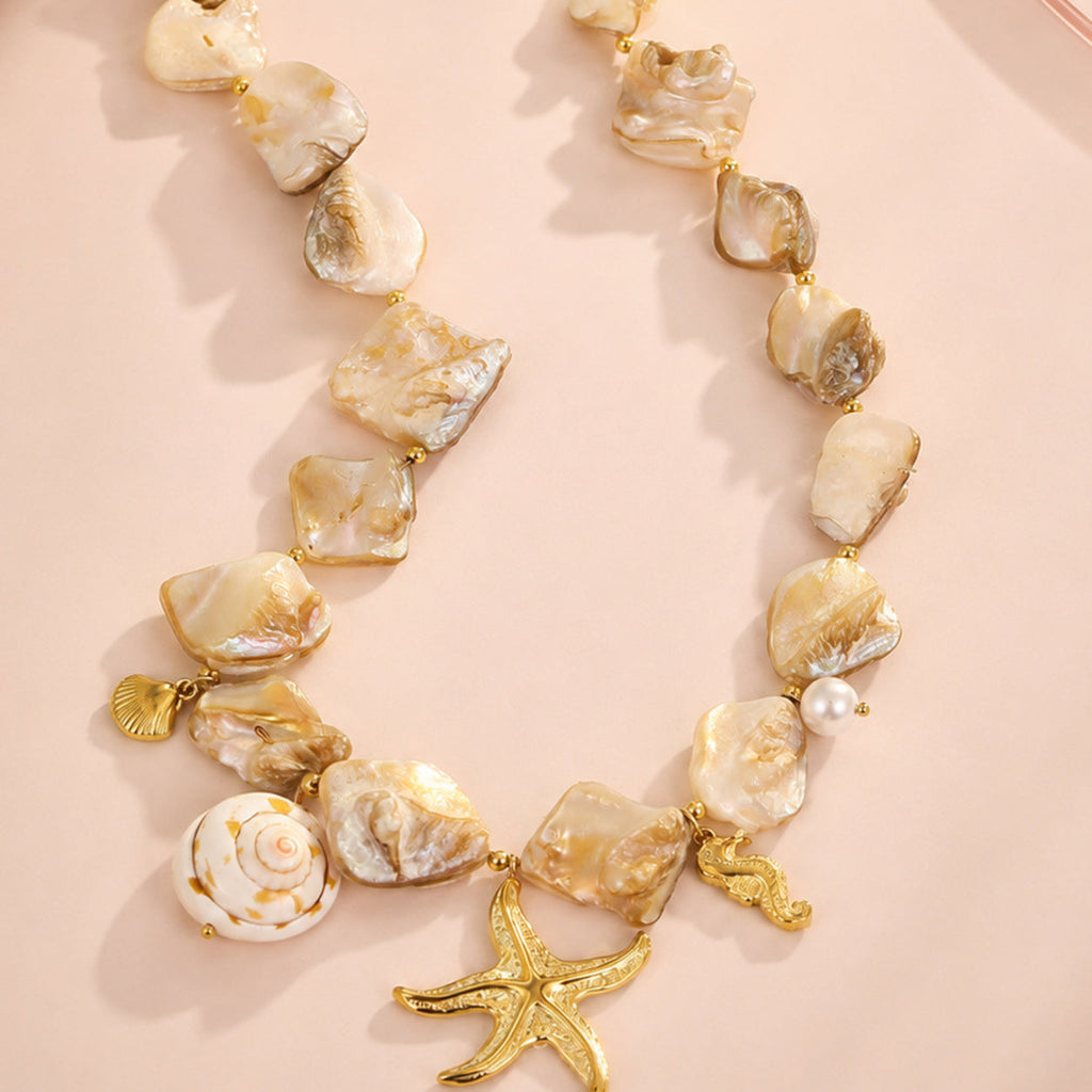 Coastal Wonder Necklace – single close-up detail