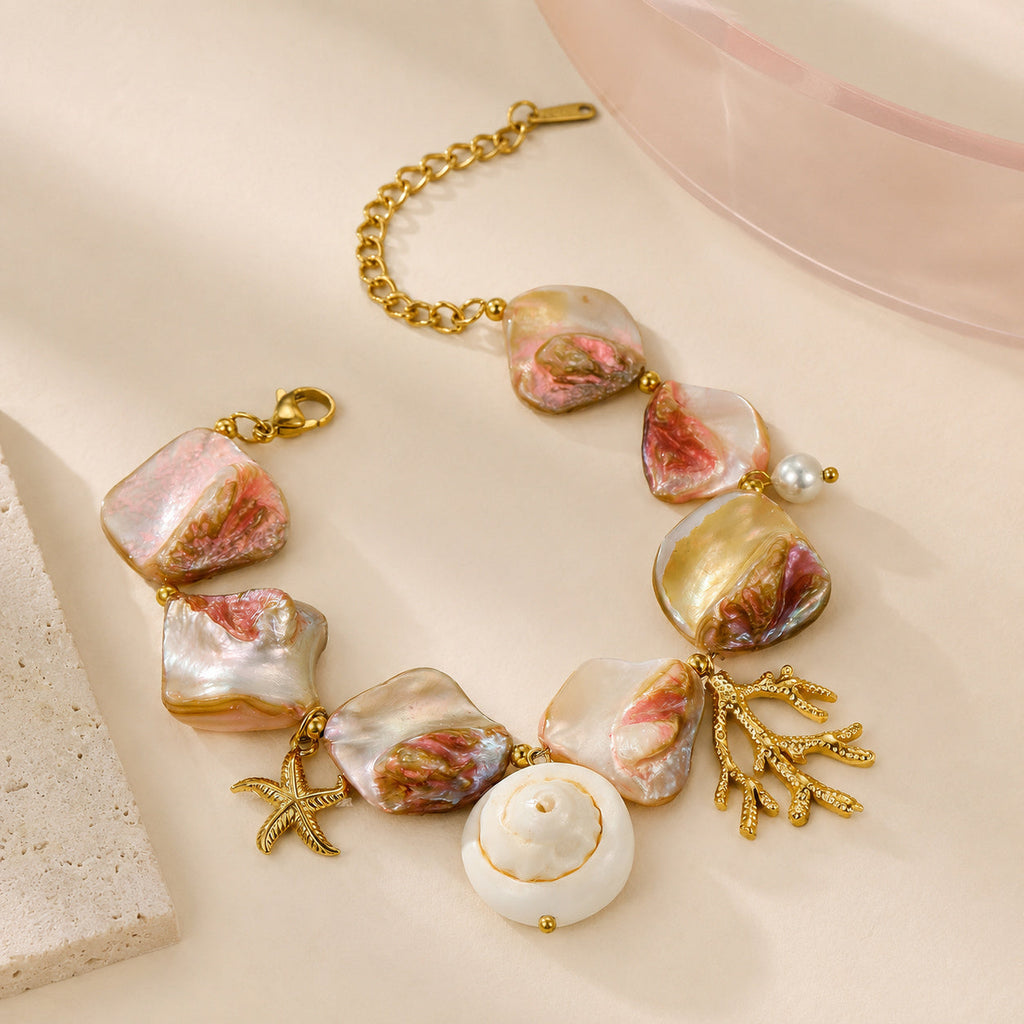 Coral Haze Necklace – full view