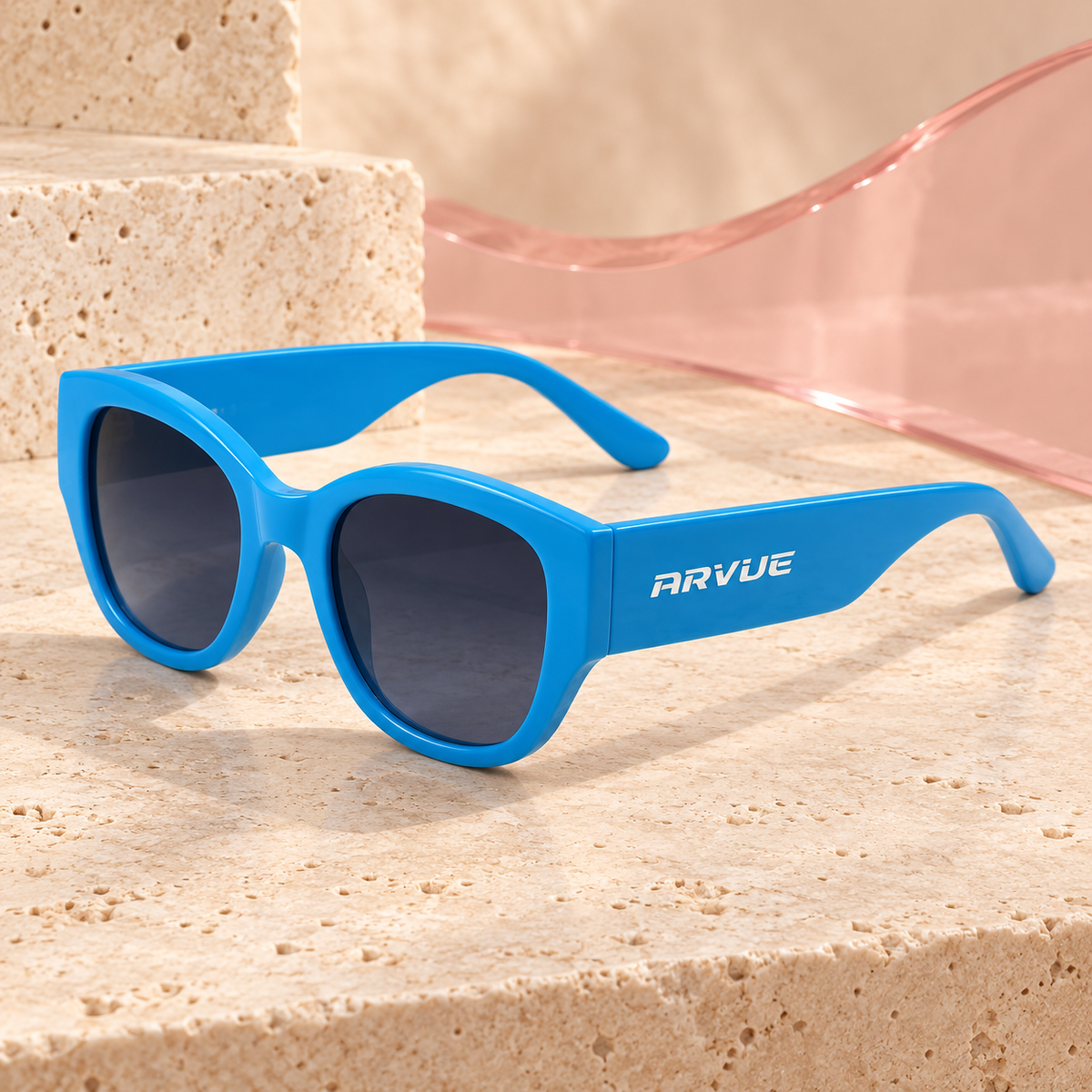 Kiss and Tell sunglasses angled view — Bloomy