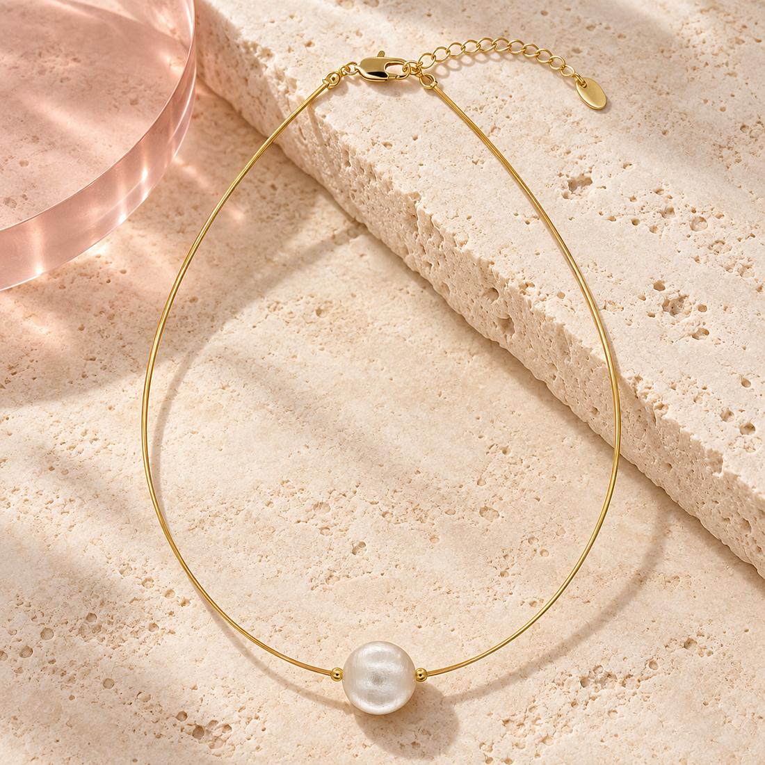 Solène Pearl Necklace by Bloomy